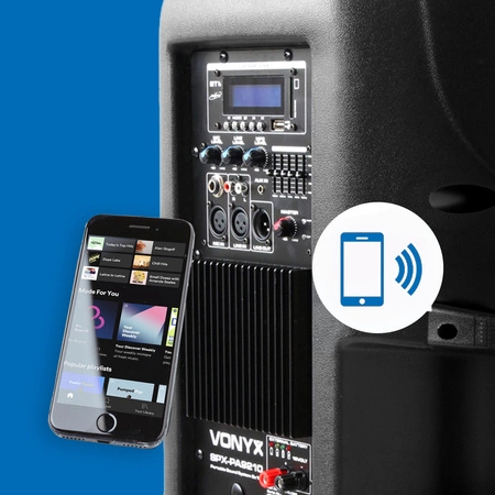 Kolumna aktywna 2x10'' 1000W BT SPX-PA9210 Vonyx