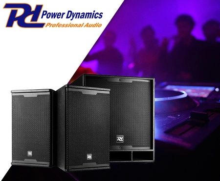 Zestaw nagłośnieniowy ComboSet 1800W subwoofer 18''18'' 2x kolumna 10" Power Dynamics