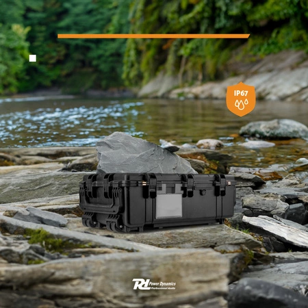 Uniwersalna walizka transportowa case GIGCase42T - IP67 - kolor czarny Power Dynamics