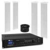 System zewnętrznych głośników kolumnowych 4 x OCS5 50W 100V IPX4 z wzmacniaczem