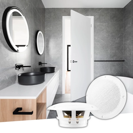 Głośniki sufitowe wodoodporne 2x80W VONYX