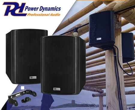 Zestaw kolumn instalacyjnych 100V 6,5" 150W BC65V czarny PD