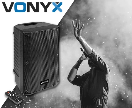 Kolumna aktywna Bi-amp 8" 250 W BT MP3 Vonyx VSA08BT