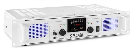 Wzmacniacz SPL 2x 350W 700MP3 Skytec