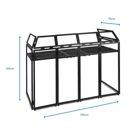 Stand dla DJ'a z ekranem Vonyx DJ Booth