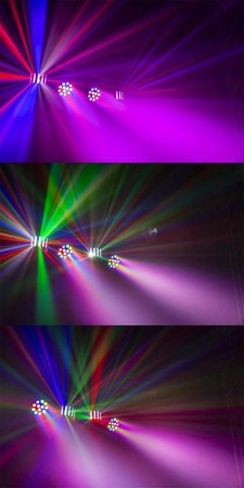 Zestaw oświetleniowy PAR Derby BeamZ Partybar2