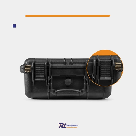 Uniwersalna walizka transportowa GIGCase6 - IP67 - czarna Power Dynamics