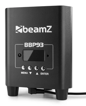 Oświetlacz Bateryjny BBP93 LED Uplight Par 3x10W RGBW 4-w-1