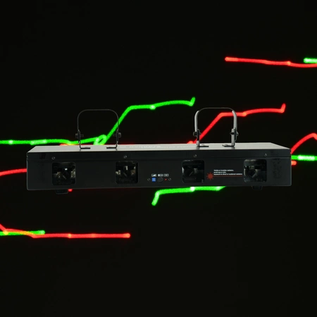Laser 4-oknowy RG czerwono-zielony