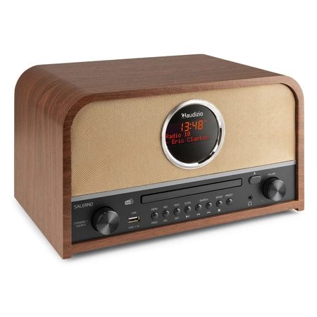 Radio DAB+/FM z odtwarzaczem CD Salerno Audizio