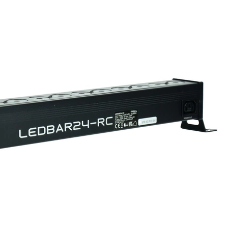 Belka oświetleniowa LED BAR 24x 4W RGBW Ibiza LEDBAR24-RC