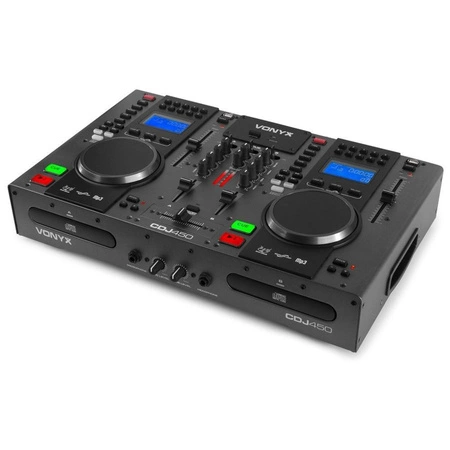 Podwójny odtwarzacz CD MP3 USB BT Vonyx CDJ450