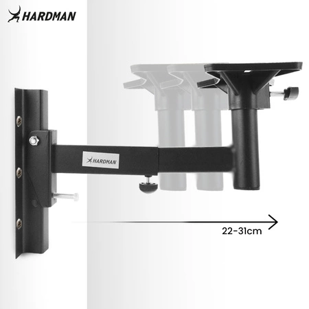 Statyw kolumnowy ścienny 2 szt HWS2 Hardman