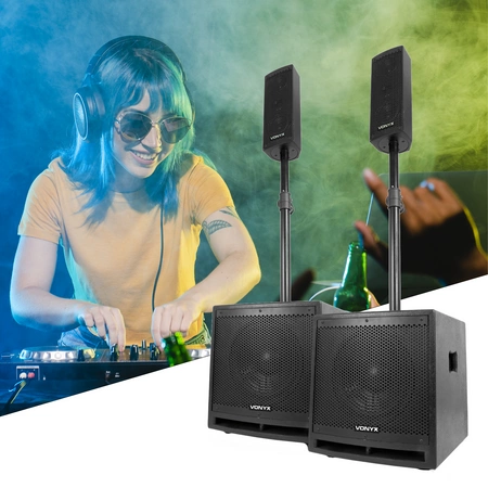 Zestaw nagłośnieniowy 1000W Vonyx VX1000BT