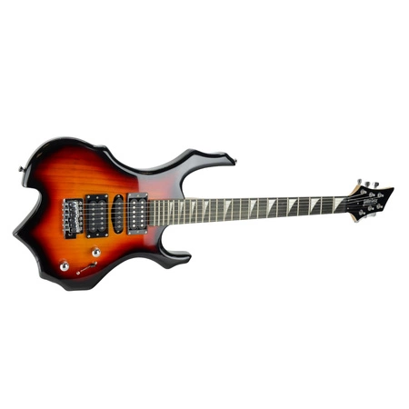 Gitara elektryczna - kompletny zestaw -Golden Guitar RFL-5 Sunburst