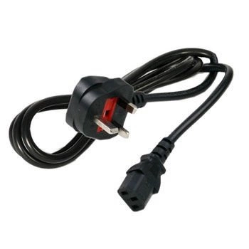 Kabel zasilający z wtyczką angielską 1 M