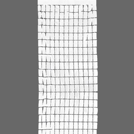 Kurtyna foliowa dekoracyjna - biała