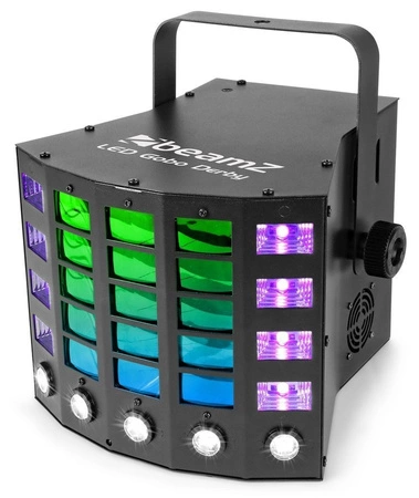 Efekt świetlny derby + stroboskop BeamZ Gobo Derby UV