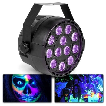 Reflektor ultrafiolet LED Par 12x 1W DMX