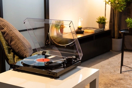 Gramofon RP310 Audizio z wkładką Audio-Technica czarny