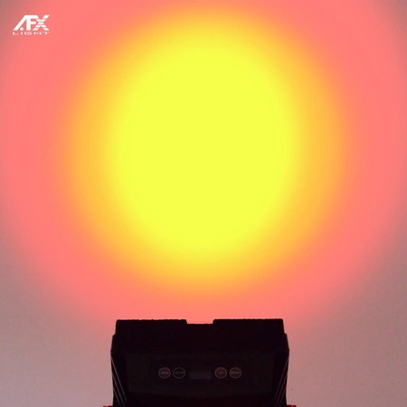 Reflektor akumulatorowy zewnętrzny 9x 6W RGB LED 4w1 AFX MOBICOLOR9+ pilot bezprzewodowy