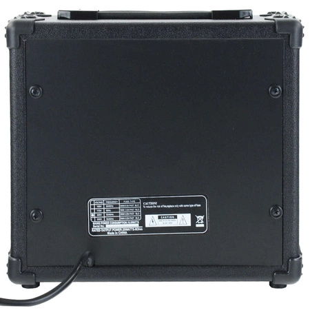 Gitara elektryczna - kompletny zestaw -Golden Guitar TEEG-30 Czarno-czerwona Telecaster