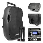 Kolumna mobilna z mikrofonami 600W Vonyx AP1200PA