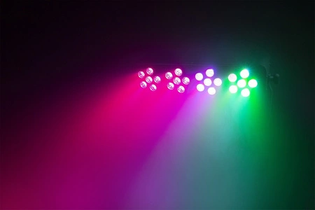 Efekt dyskotekowy DJ Bank 244 LED RGBW  pilot Beamz
