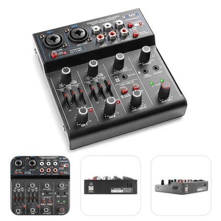 Mikser 4-kanałowy USB VMM401 Vonyx