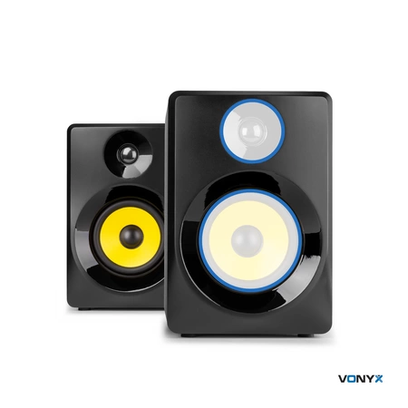 Aktywne monitory studyjne Vonyx SMN30B 60W - czarne
