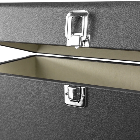 Futerał na płyty winylowe Audizio RC32, czarny