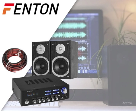 Zestaw stereo Bluetooth Fenton AV120BT o mocy 120W