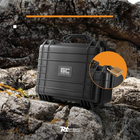 Uniwersalna walizka transportowa GIGCase8 - IP67 - czarna Power Dynamics