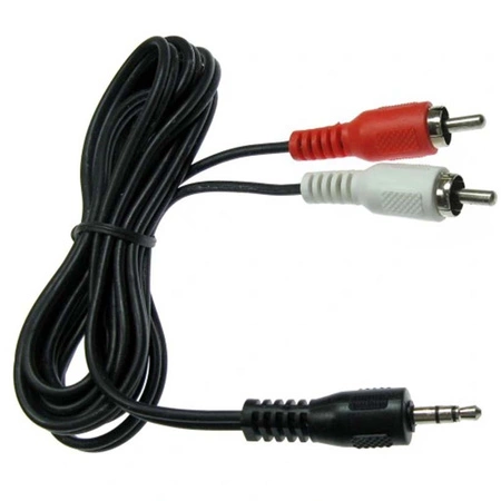 Kabel Audio Jack 3,5mm Stereo - 2xRCA 1.5m