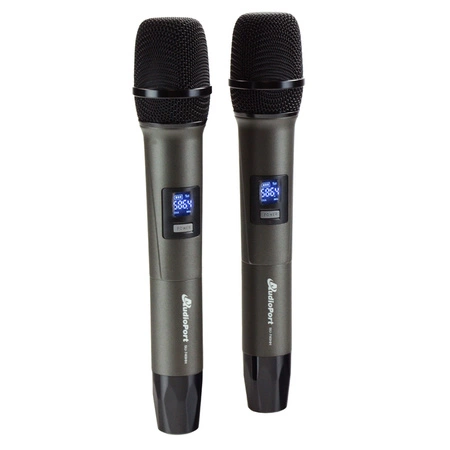 Zestaw mikrofonów bezprzewodowych doręcznych UHF Audioport SU-740HH