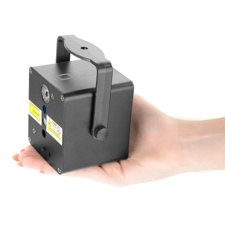 Bateryjny efekt świetlny LED z laserem RGB TINYLED-LASRGB