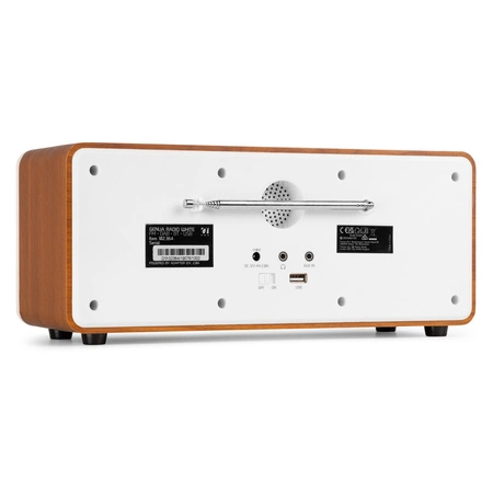 Radio stereo Genua DAB+ BT białe Audizio