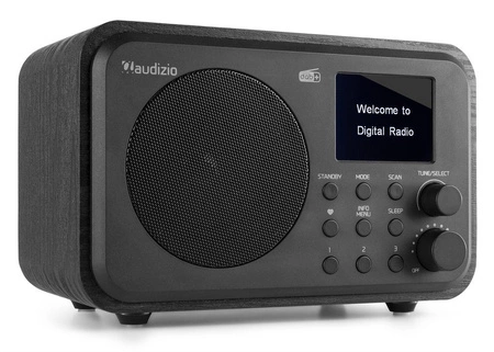 Radio Milan DAB radio z akumulatorem czarne