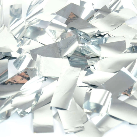 Konfetti metaliczne 1kg srebrne