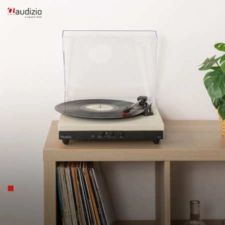 Gramofon RP113C Audizio wejście/wyjście BT kremowy