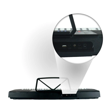 Keyboard 61 podświetlanych klawiszy KBB.217