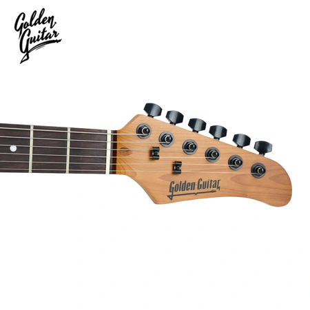 Gitara elektryczna -Golden Guitar naturalna