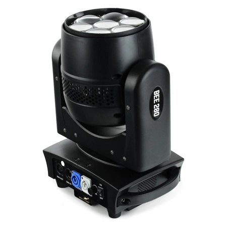 Zestaw: 4x Głowa ruchoma BEE280 7x40W LED Bee Eyes Lucendi+ dedykowane case