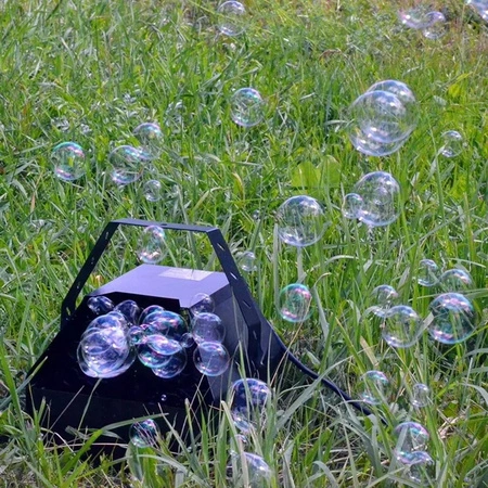 Zestaw: Wytwornica baniek 60W Ibis pilot Firefog czarna + płyn 5L