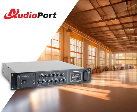 Wzmacniacz audio 6-strefowy 800W/100V PA-5800 Audioport