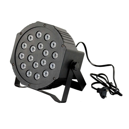 Reflektor LED PAR 18x 1,5W RGB DMX Firefog