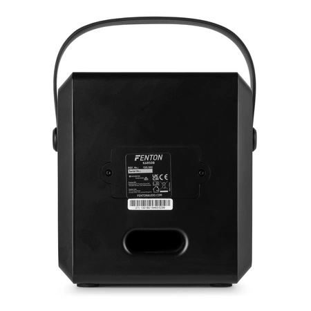 Głośnik Karaoke LED 2x mikrofon KAR50B Fenton Czarny