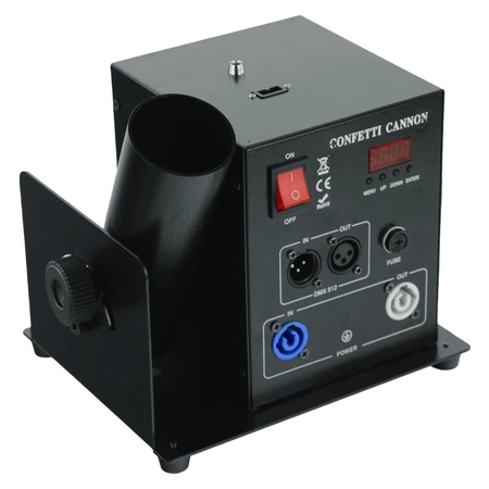 Pojedyncza elektryczna wyrzutnia konfetti DMX pilot BLAST100 Firefog