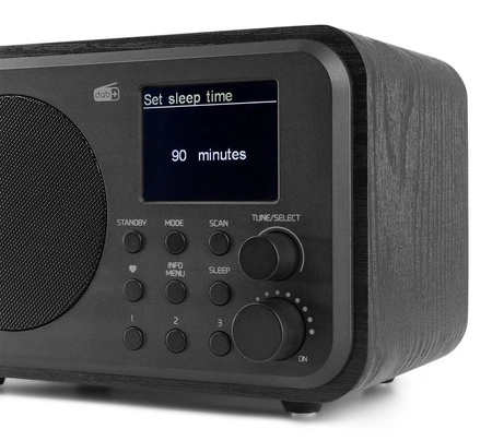 Radio Milan DAB radio z akumulatorem czarne