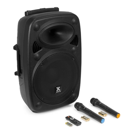 Kolumna z mikrofonami/ nagłośnienie mobilne Verve38 12”Vonyx+ pokrowiec